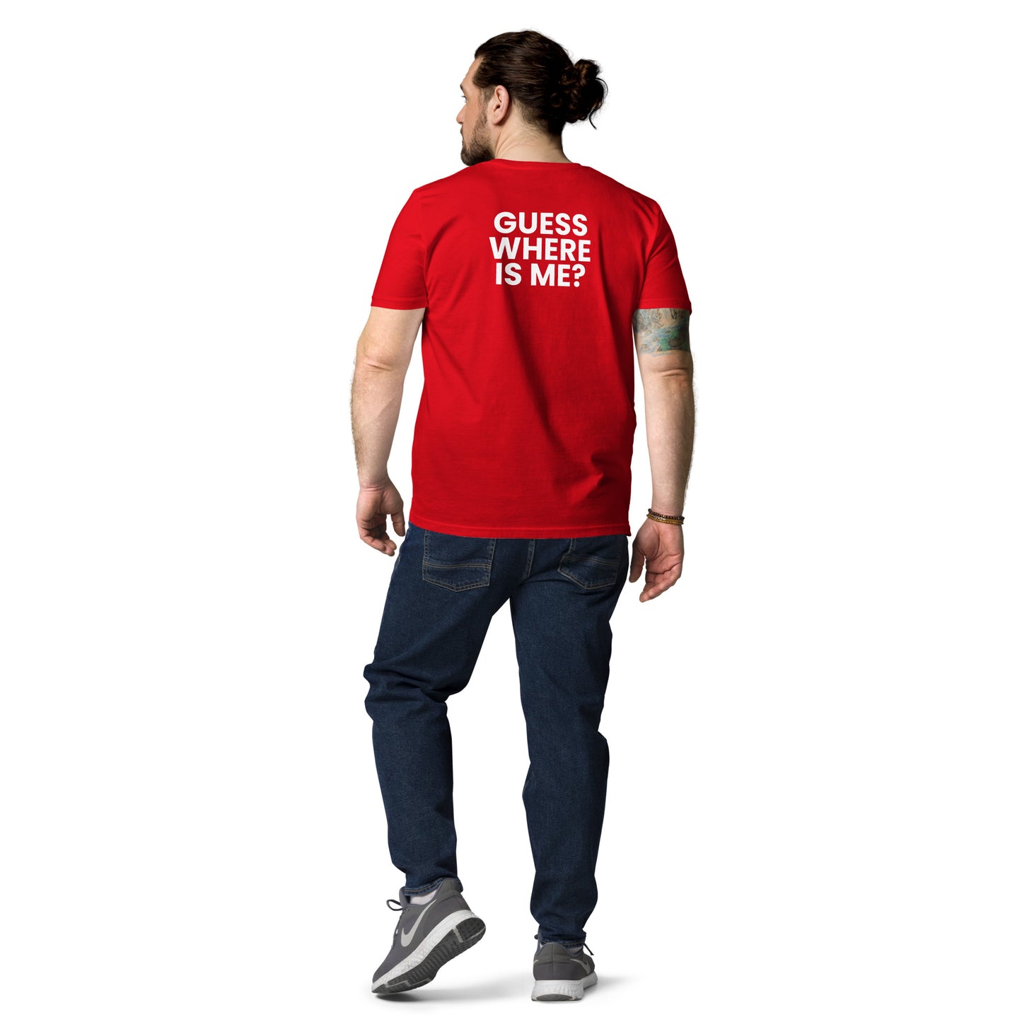 Guess where is me? - Unisex organic cotton t-shirt