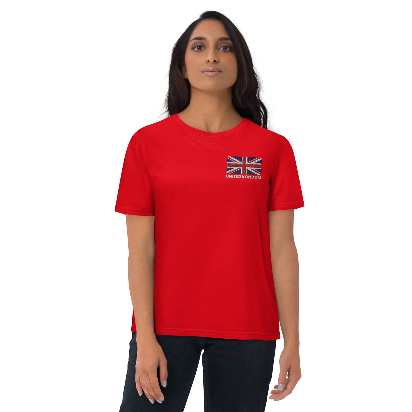 United Kondom Embroided - Unisex organic cotton t-shirt