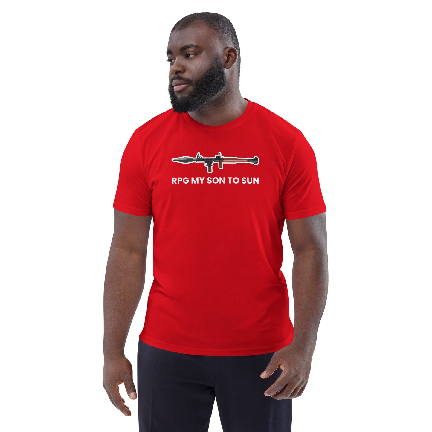 RPG my son to sun - Unisex organic cotton t-shirt