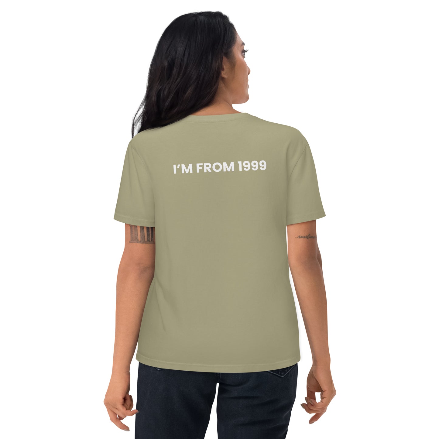 I'm from 1999 - Unisex organic cotton t-shirt