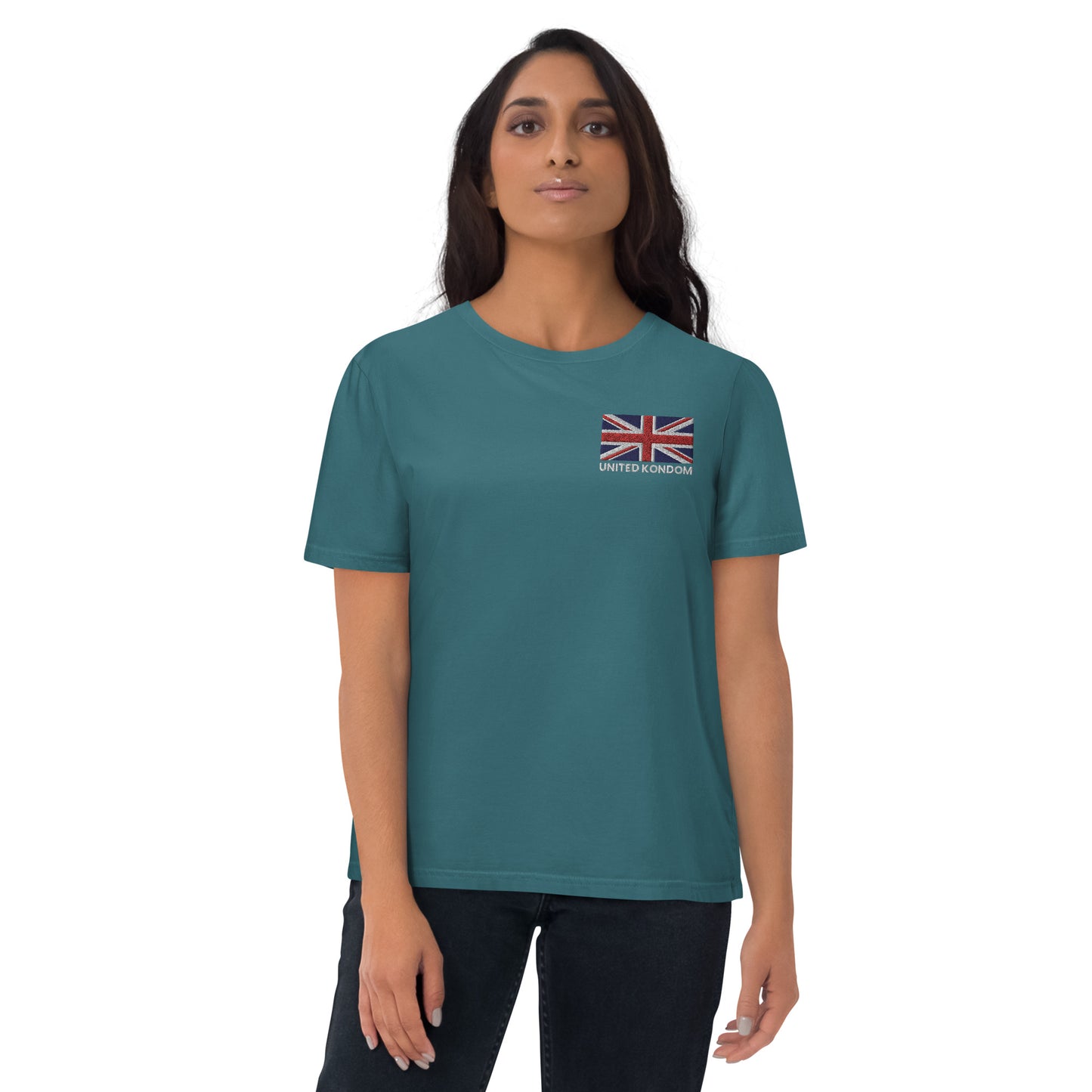 United Kondom Embroided - Unisex organic cotton t-shirt