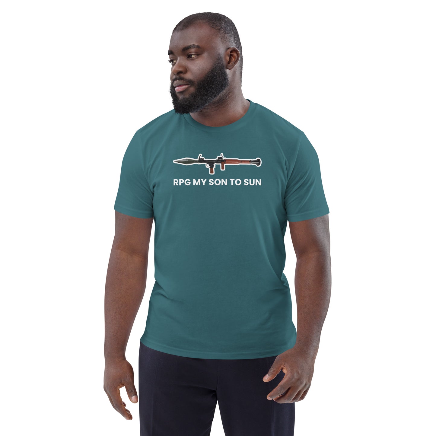 RPG my son to sun - Unisex organic cotton t-shirt