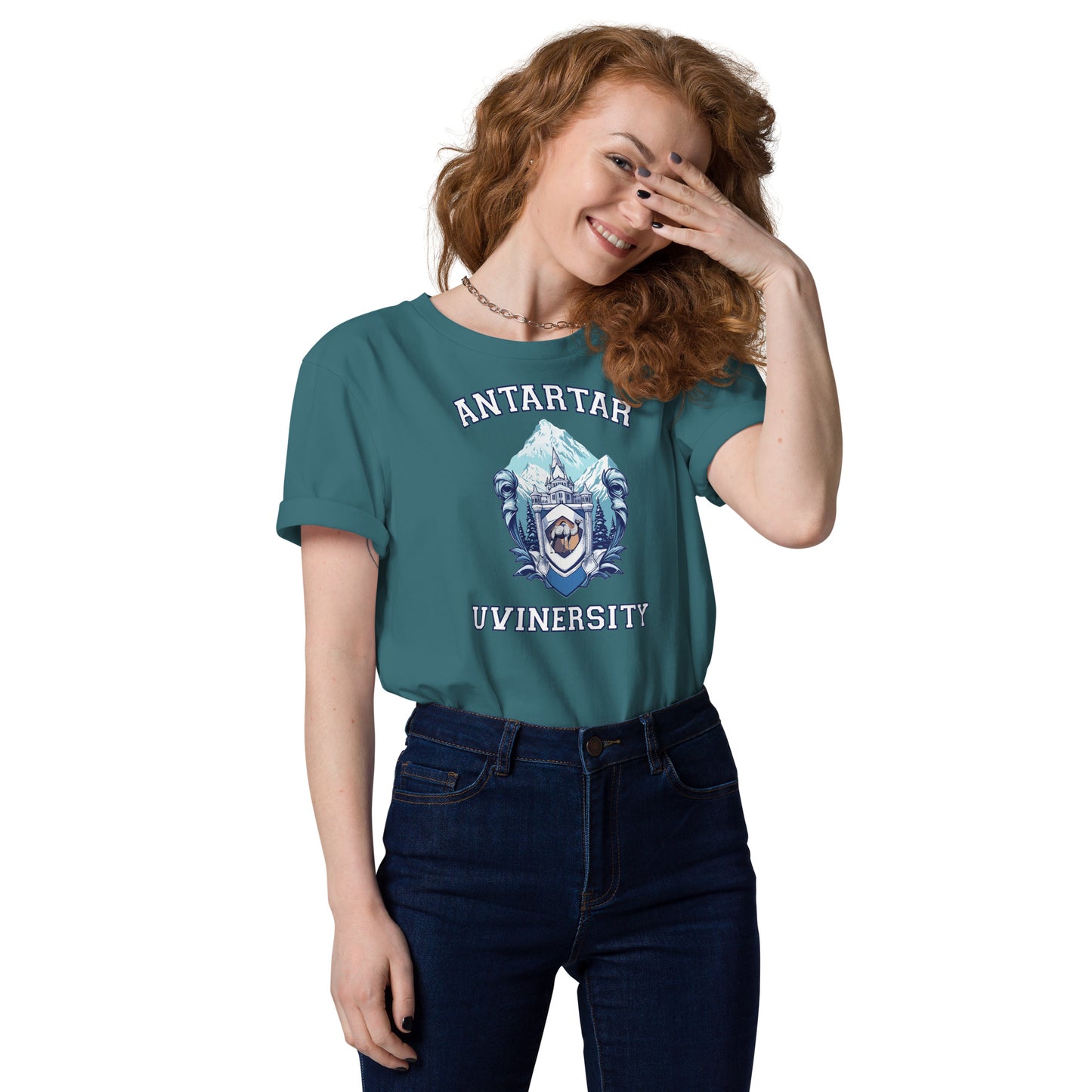 Antartar Uvinersity - Unisex organic cotton t-shirt