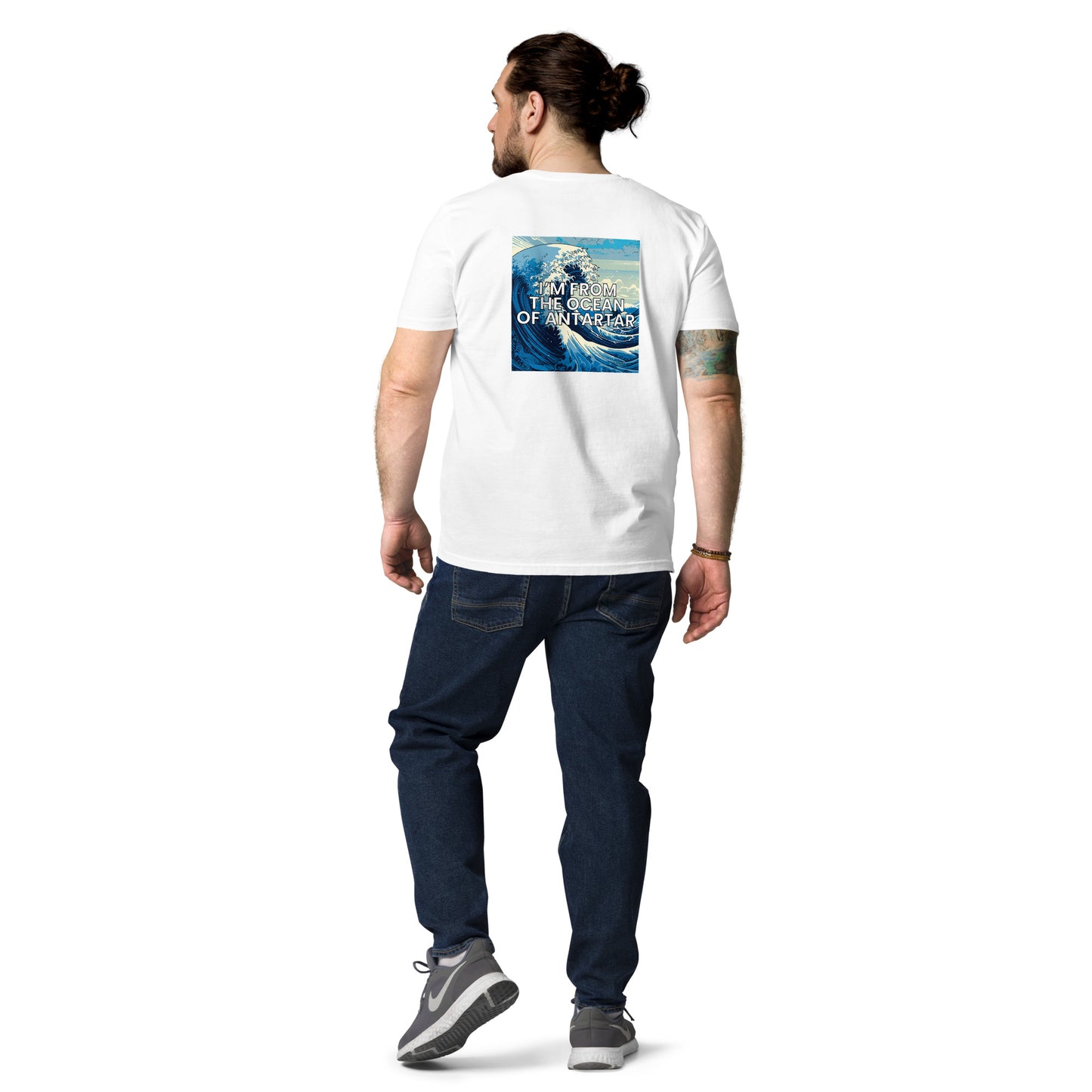 I'm from the ocean of Antartar - Unisex organic cotton t-shirt