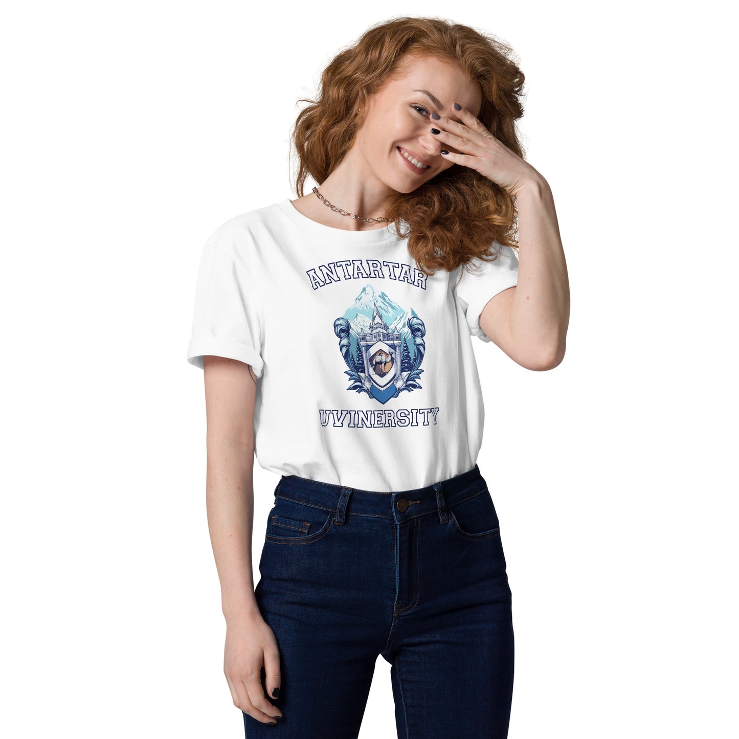 Antartar Uvinersity - Unisex organic cotton t-shirt