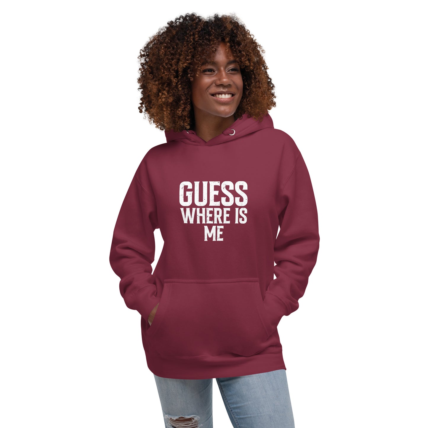 Guess where is me - Unisex Hoodie
