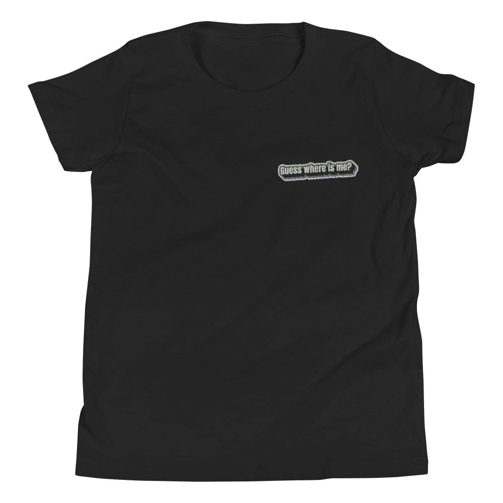 Guess where is me? - Youth Short Sleeve T-Shirt