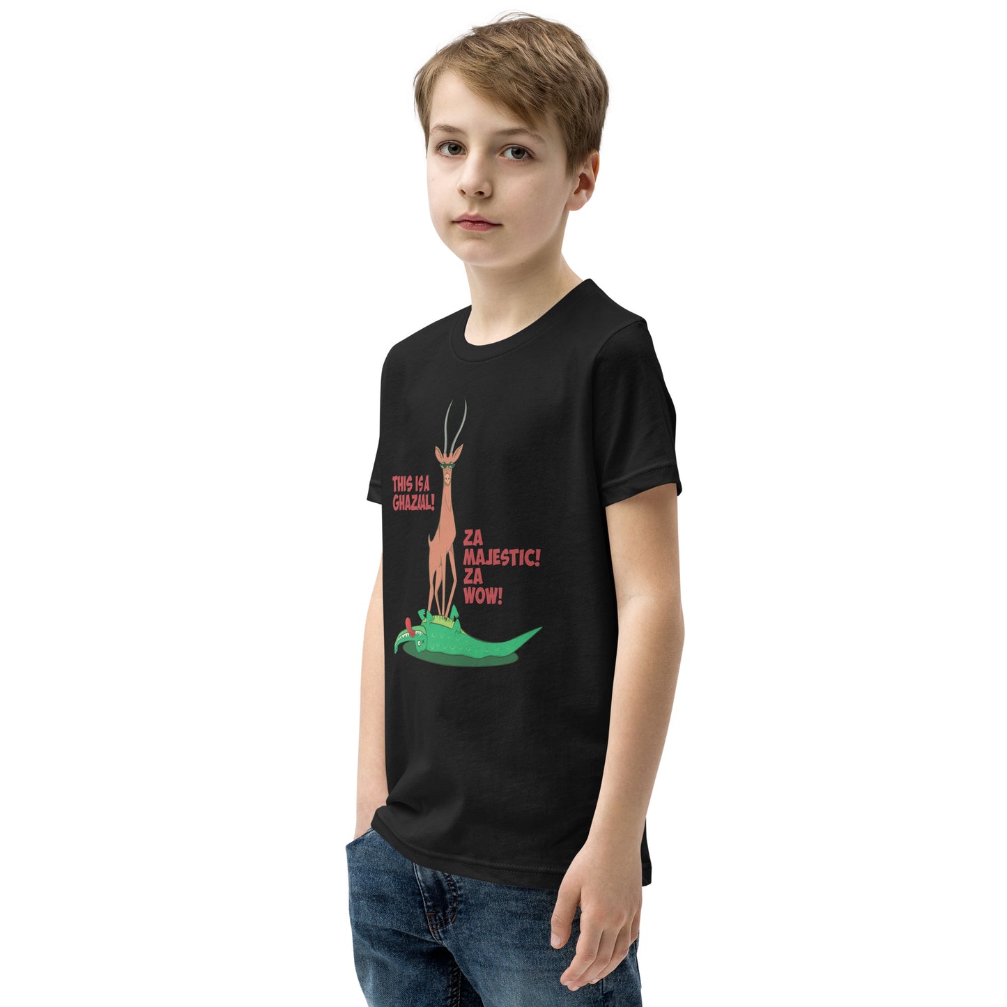 This is a ghazaal - Youth Short Sleeve T-Shirt