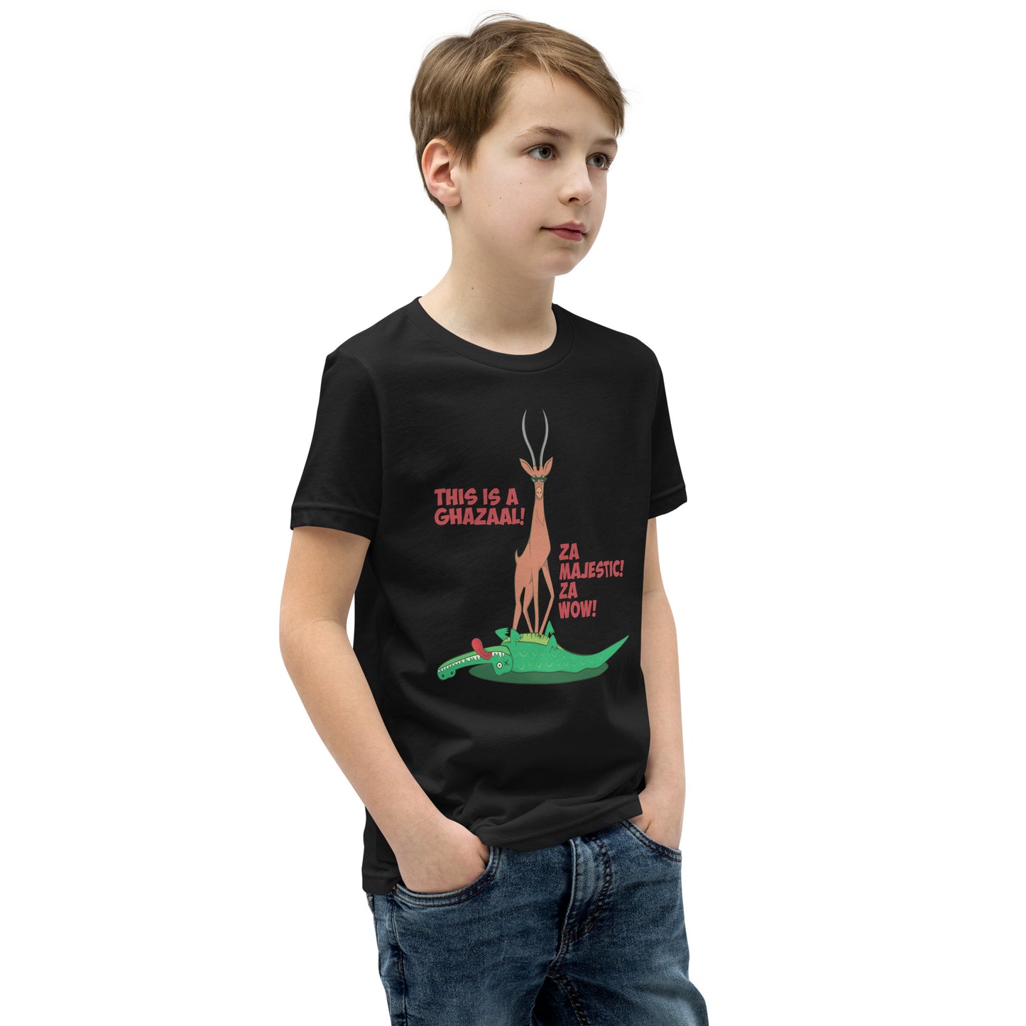 This is a ghazaal - Youth Short Sleeve T-Shirt
