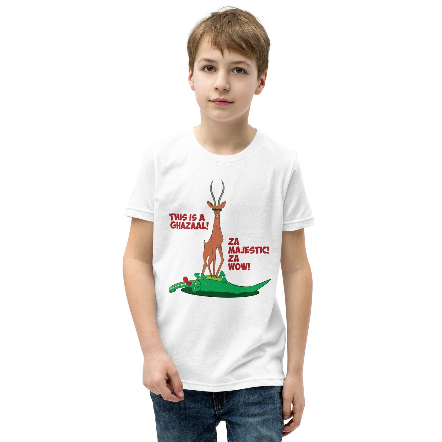 This is a ghazaal - Youth Short Sleeve T-Shirt