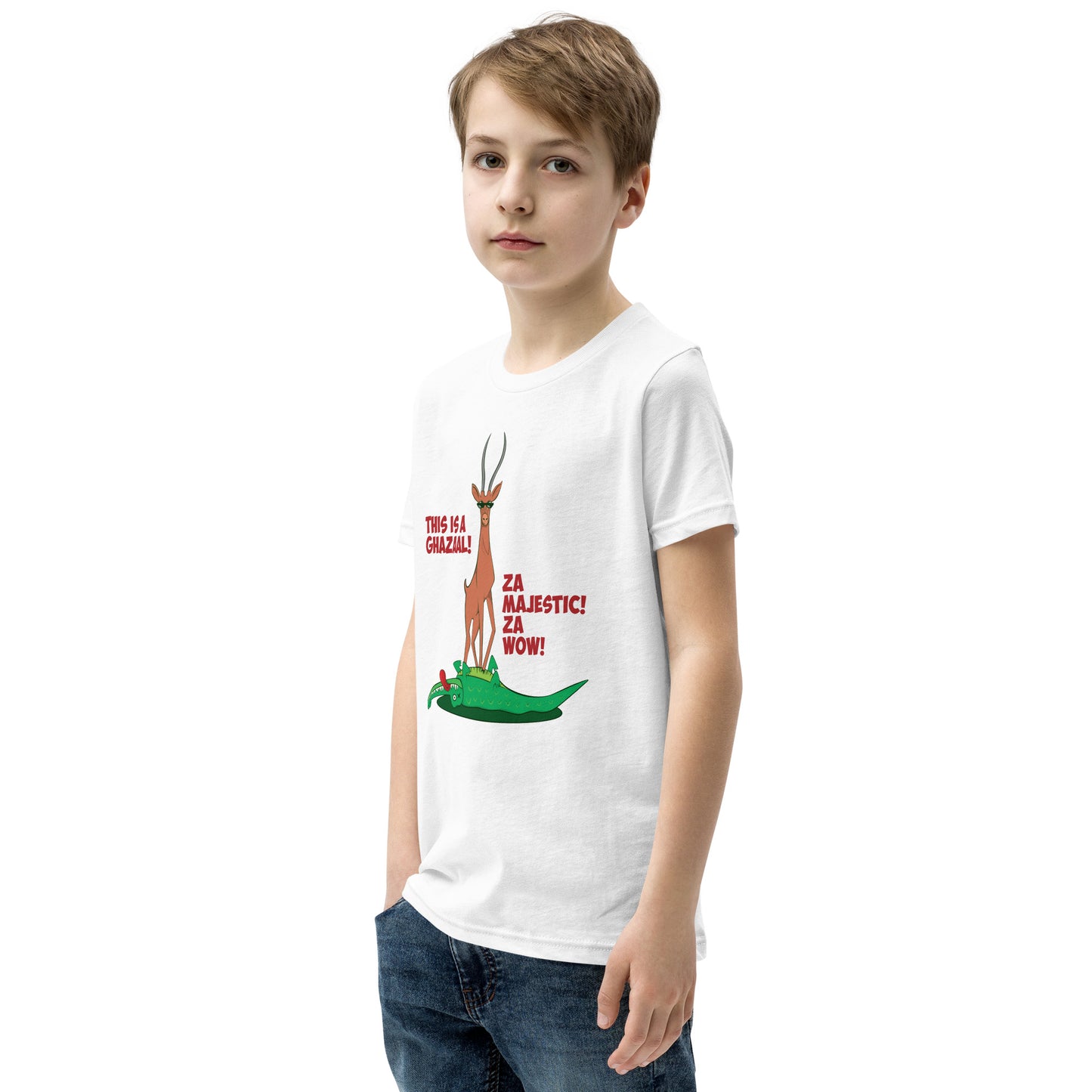 This is a ghazaal - Youth Short Sleeve T-Shirt