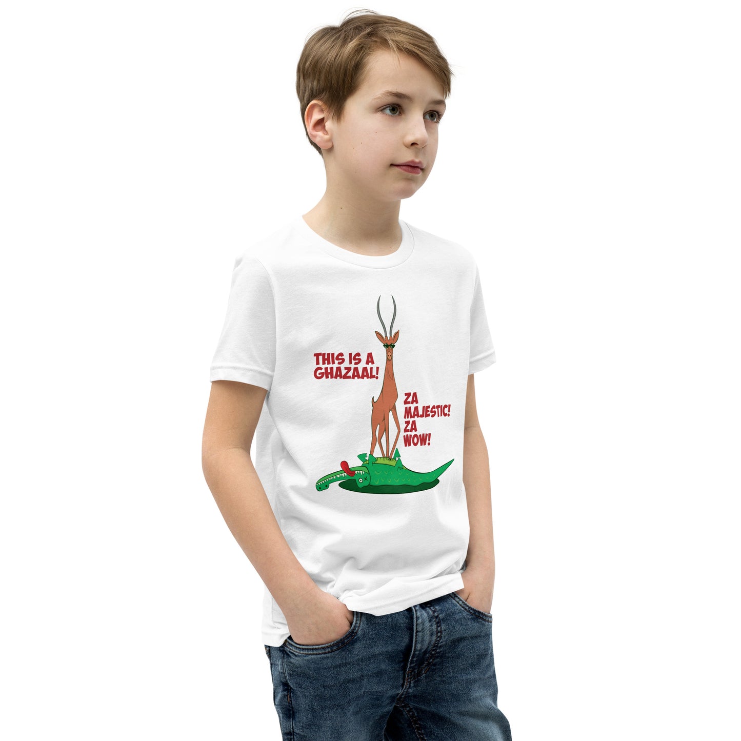 This is a ghazaal - Youth Short Sleeve T-Shirt
